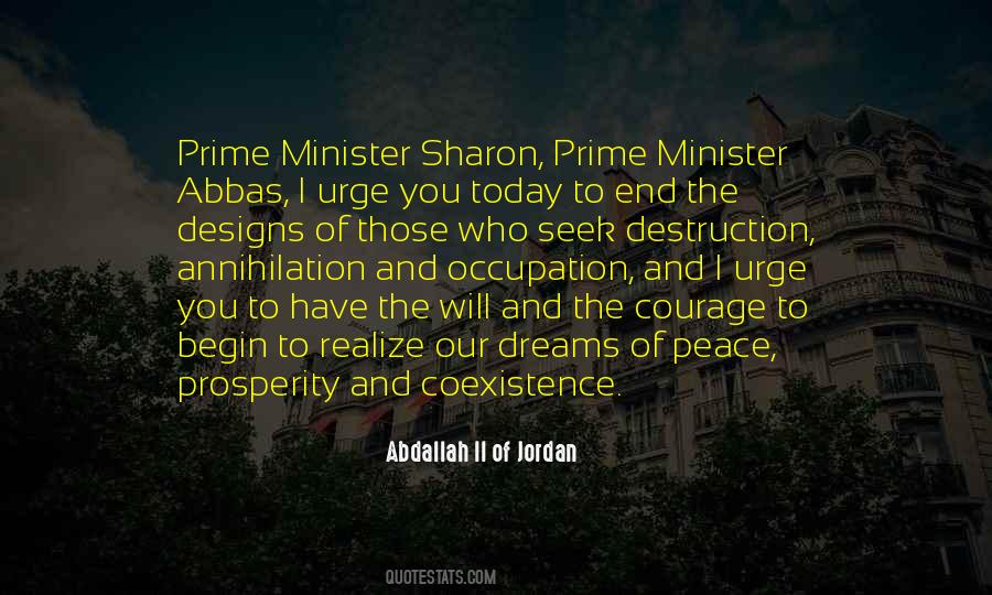 Abdallah II Of Jordan Quotes #49844