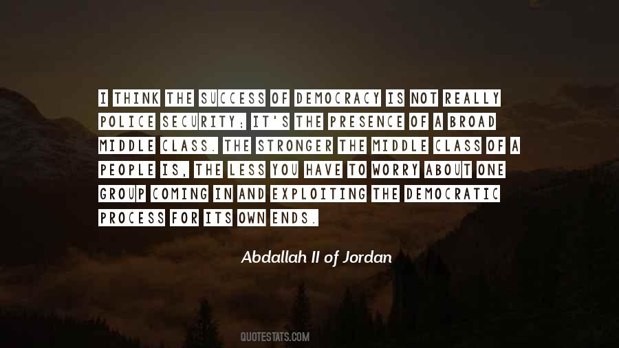 Abdallah II Of Jordan Quotes #639579