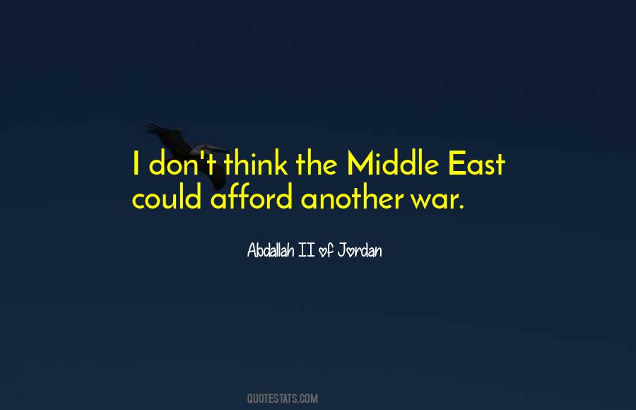 Abdallah II Of Jordan Quotes #887010