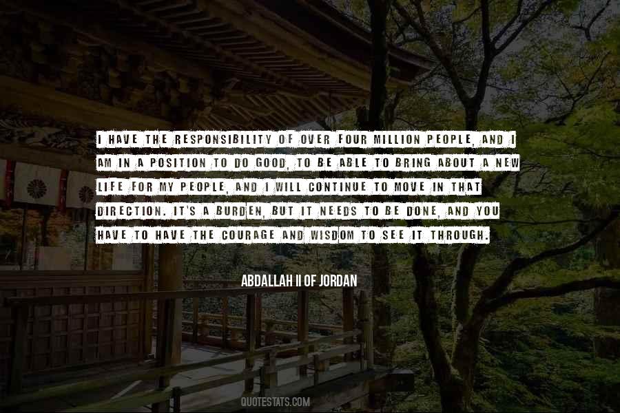 Abdallah II Of Jordan Quotes #919883