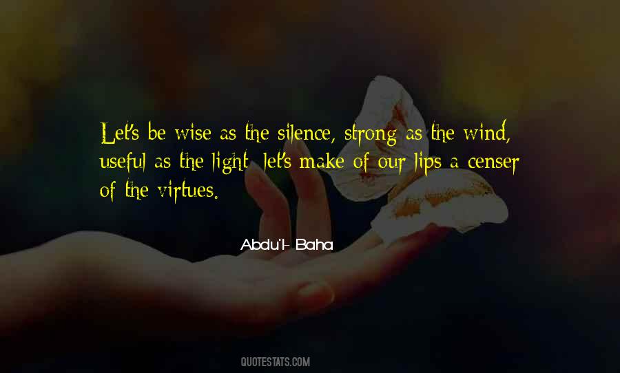 Abdu'l- Baha Quotes #1056226