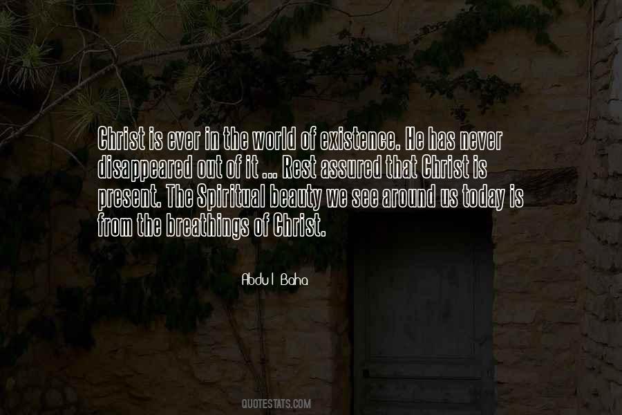 Abdu'l- Baha Quotes #1457583