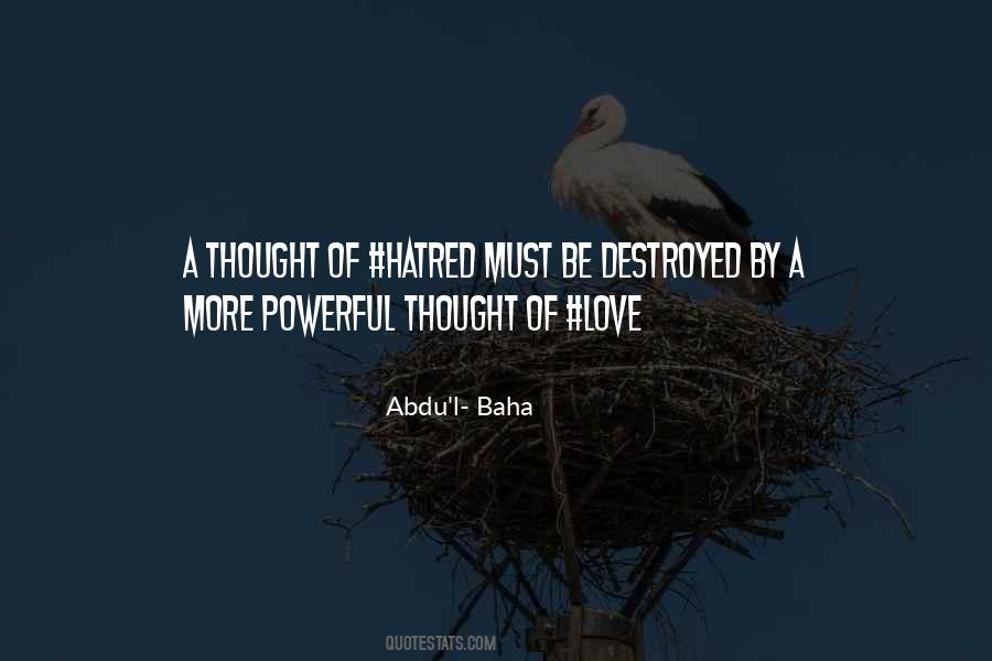 Abdu'l- Baha Quotes #1659639