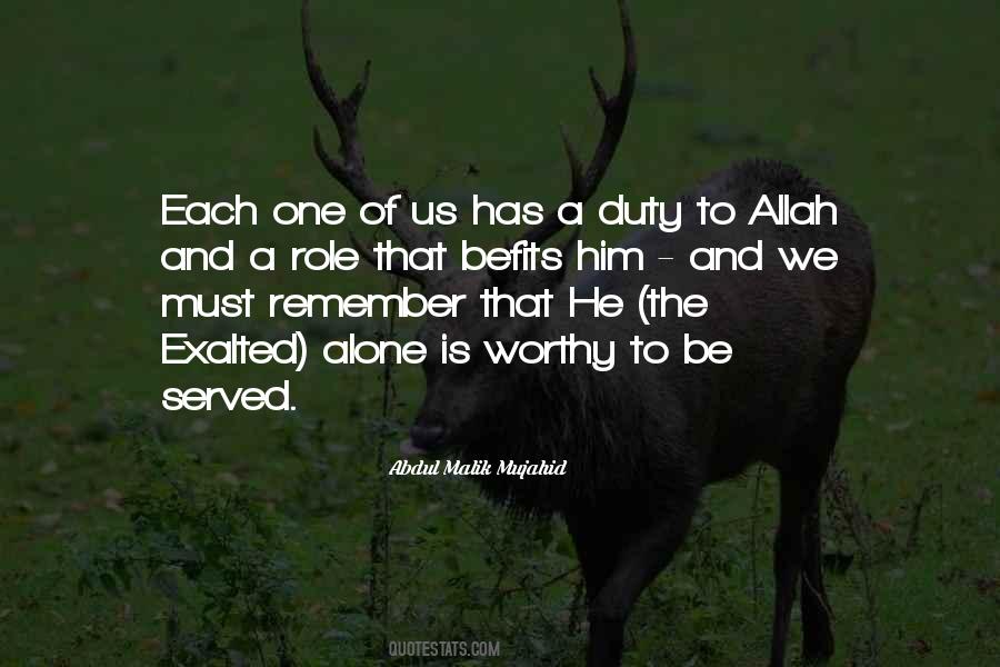 Abdul Malik Mujahid Quotes #1163993