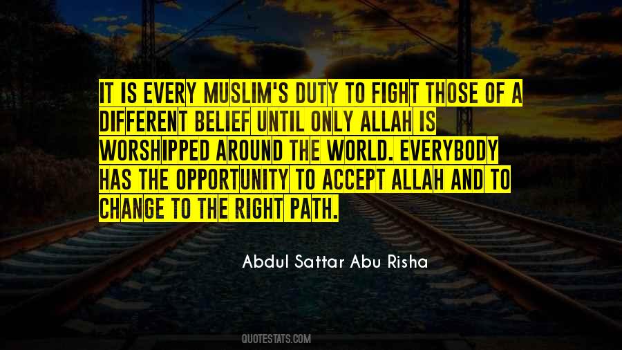 Abdul Sattar Abu Risha Quotes #1341560