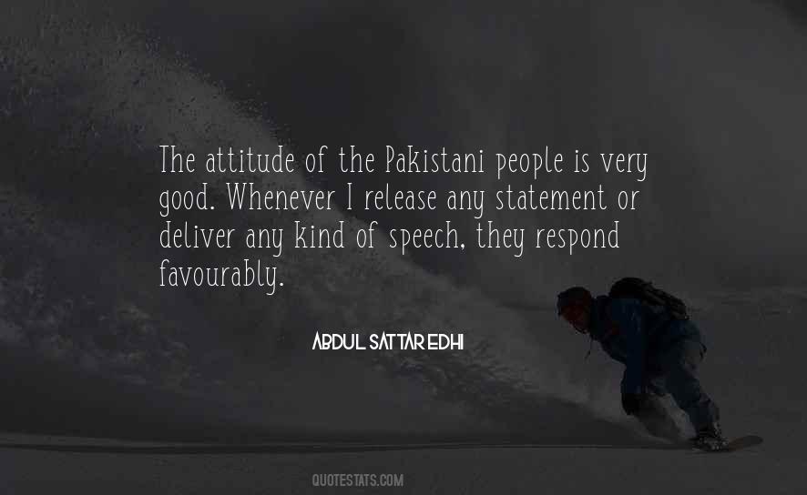 Abdul Sattar Edhi Quotes #1306598