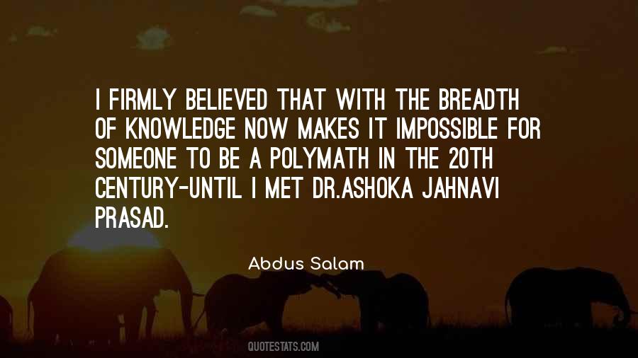 Abdus Salam Quotes #1274571