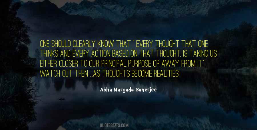 Abha Maryada Banerjee Quotes #1488907