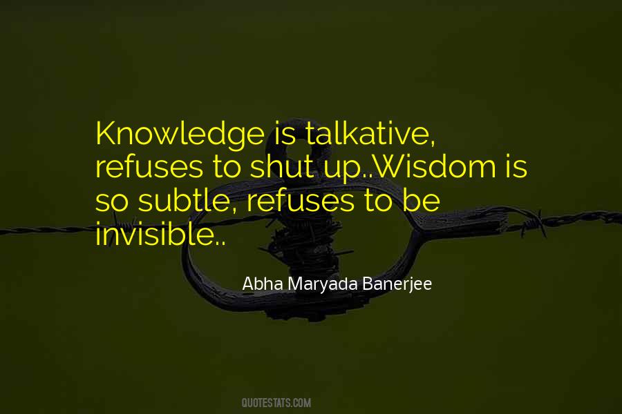 Abha Maryada Banerjee Quotes #1569499