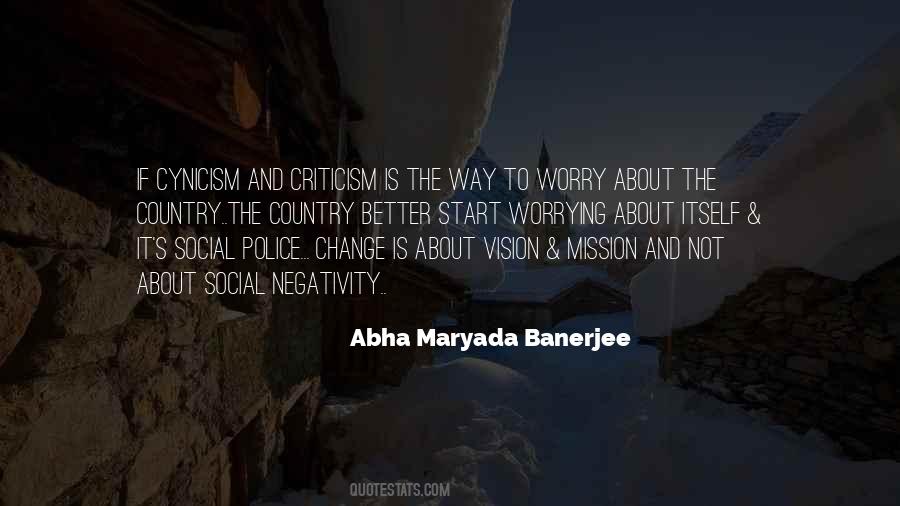 Abha Maryada Banerjee Quotes #1869452