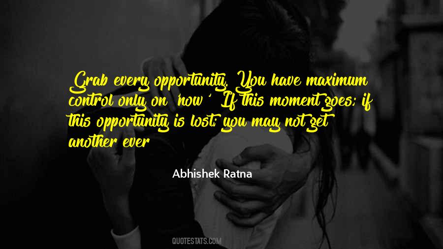 Abhishek Ratna Quotes #832053