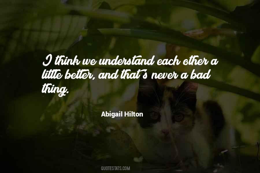 Abigail Hilton Quotes #672108