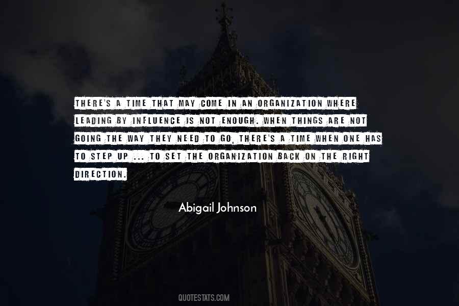 Abigail Johnson Quotes #405660