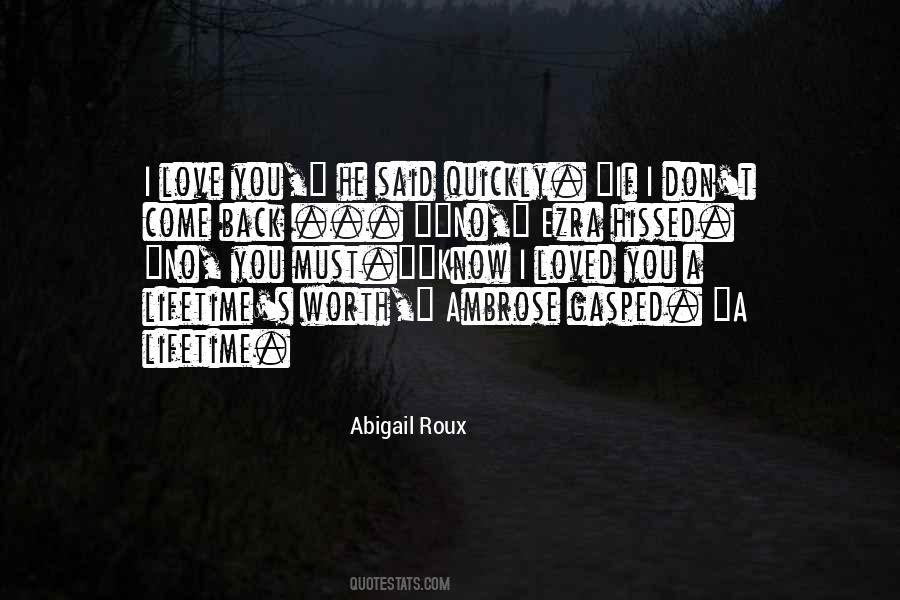 Abigail Roux Quotes #1397049