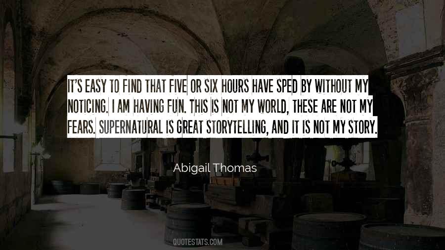 Abigail Thomas Quotes #696032