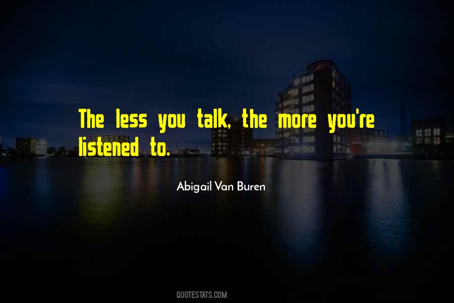 Abigail Van Buren Quotes #1040935