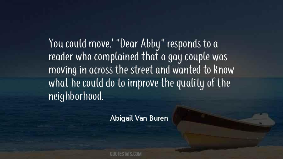 Abigail Van Buren Quotes #1047644