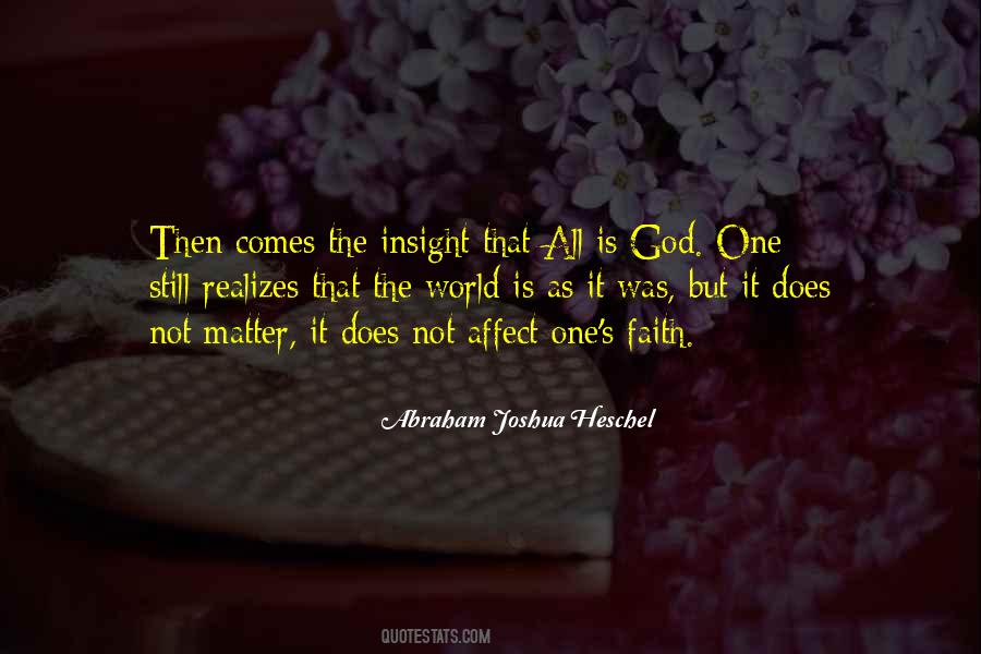 Abraham Joshua Heschel Quotes #1117526
