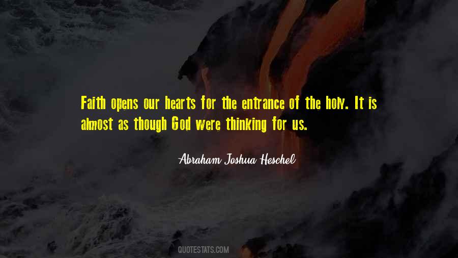 Abraham Joshua Heschel Quotes #188348