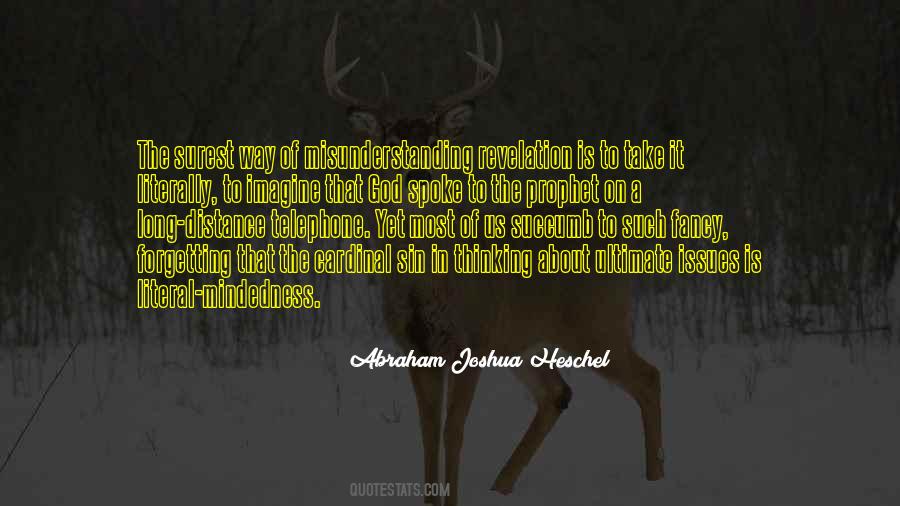 Abraham Joshua Heschel Quotes #208530