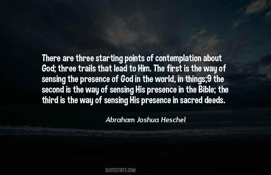 Abraham Joshua Heschel Quotes #283635