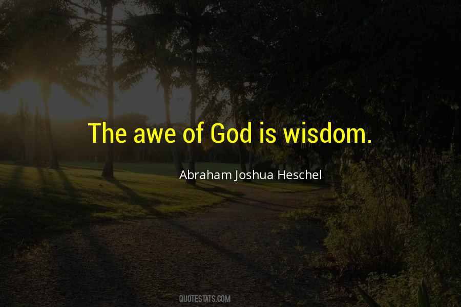 Abraham Joshua Heschel Quotes #487064
