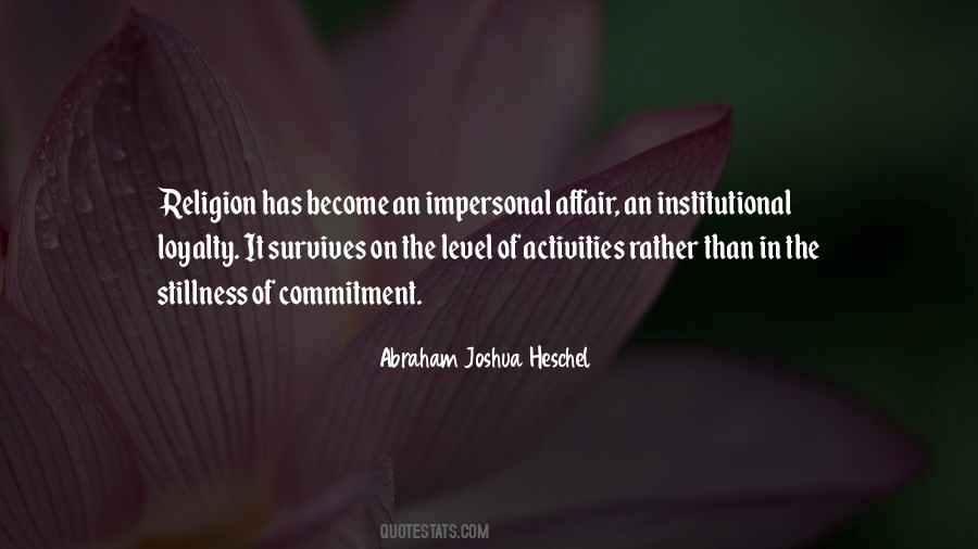 Abraham Joshua Heschel Quotes #498973