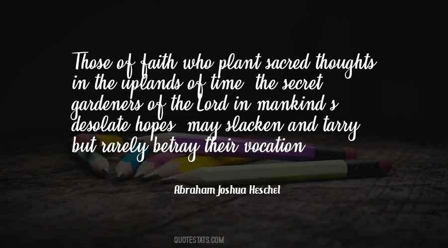 Abraham Joshua Heschel Quotes #589661