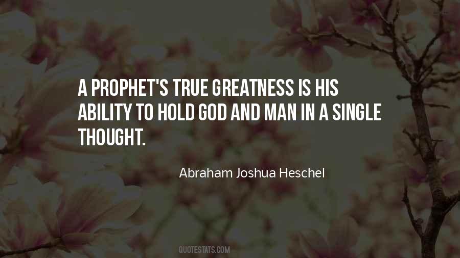 Abraham Joshua Heschel Quotes #911375