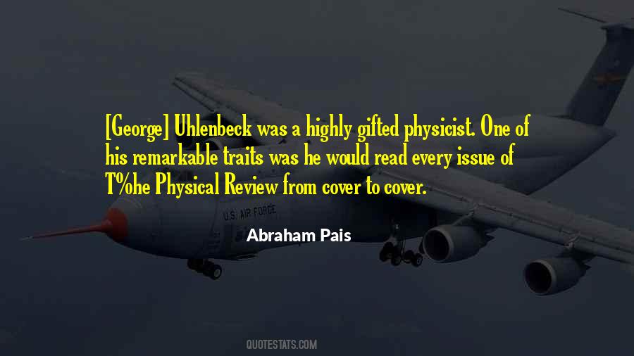 Abraham Pais Quotes #1310826