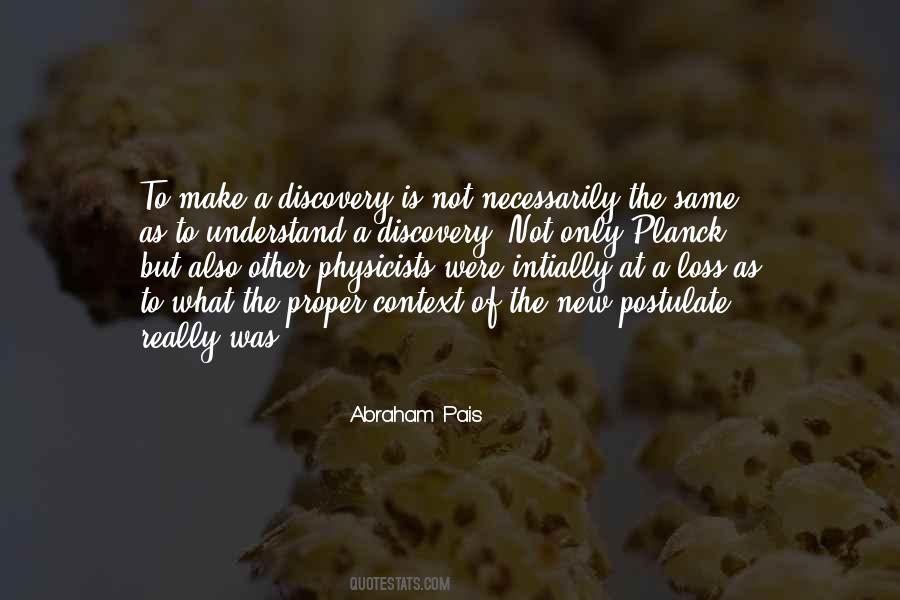 Abraham Pais Quotes #1563909