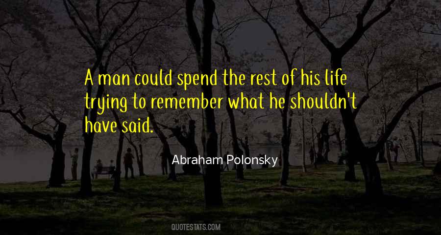 Abraham Polonsky Quotes #1613479