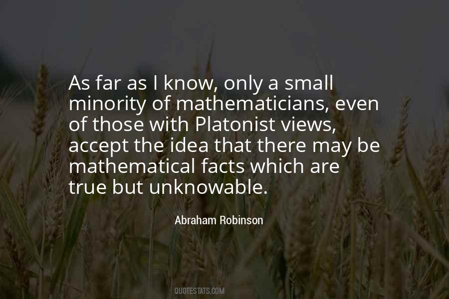 Abraham Robinson Quotes #16903