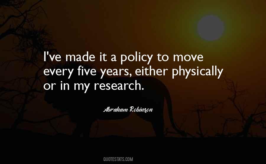 Abraham Robinson Quotes #786495