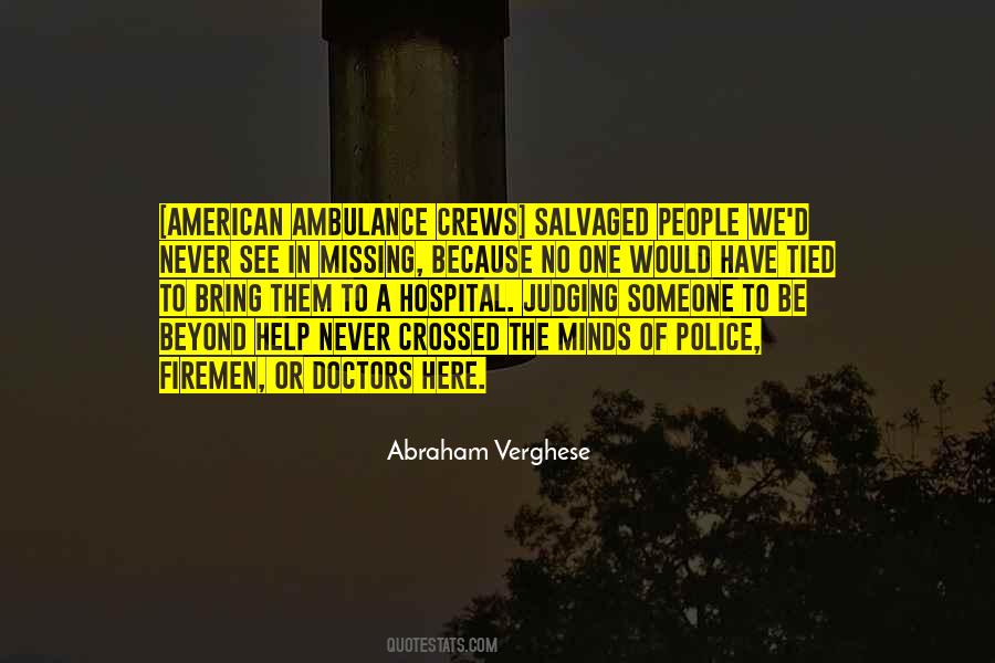 Abraham Verghese Quotes #1722914