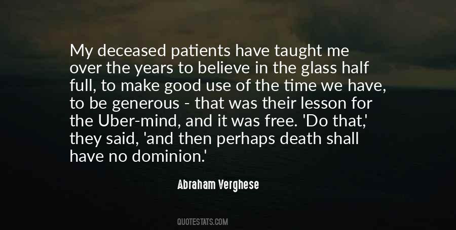 Abraham Verghese Quotes #276617