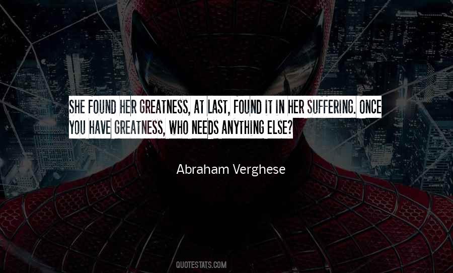 Abraham Verghese Quotes #311495