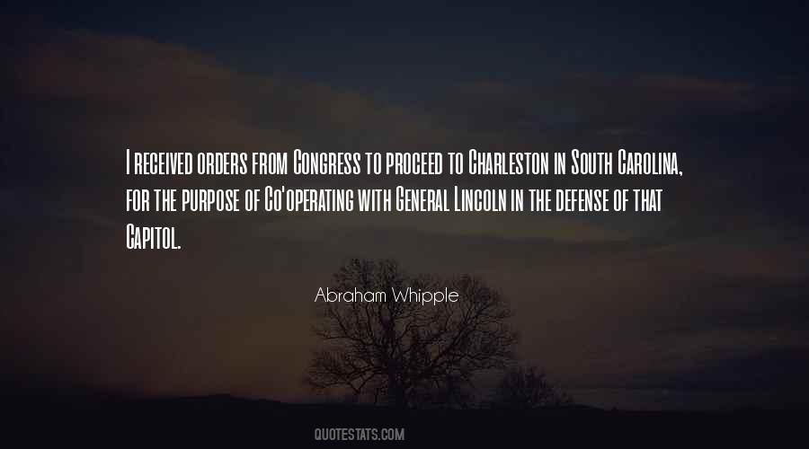 Abraham Whipple Quotes #36597