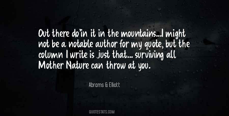 Abrams & Elliott Quotes #1834997 Abrams & Elliott Quotes #1834997