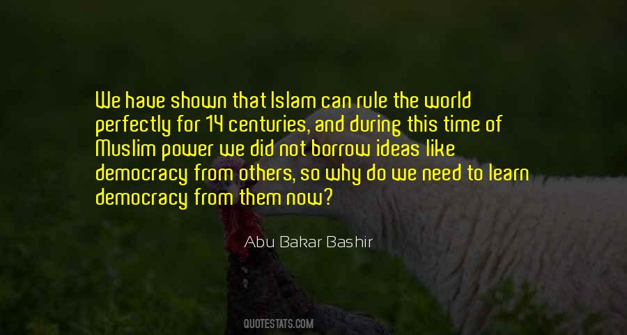 Abu Bakar Bashir Quotes #1475110