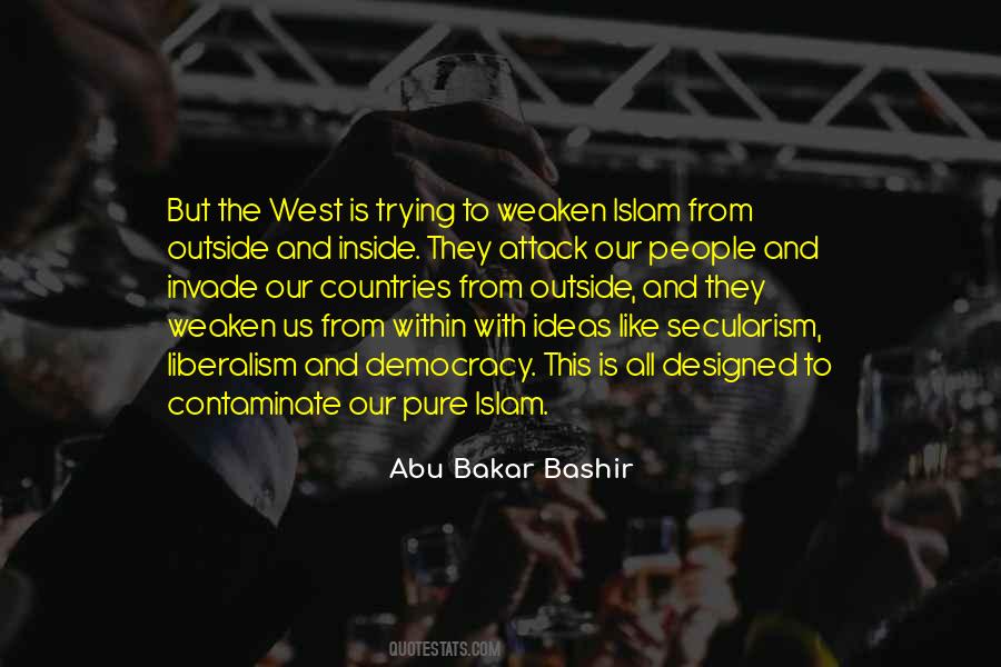 Abu Bakar Bashir Quotes #1615270