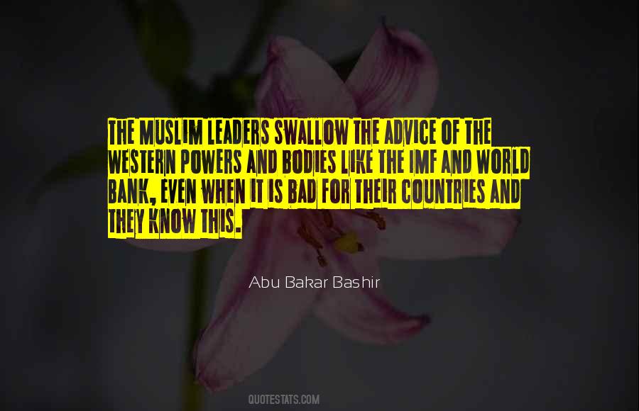 Abu Bakar Bashir Quotes #68180