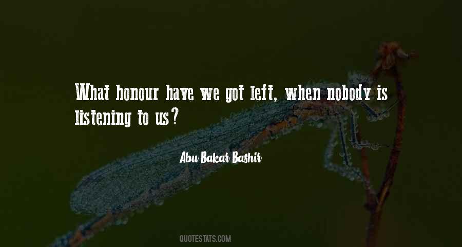 Abu Bakar Bashir Quotes #976329