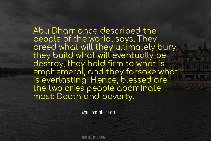 Abu Dhar Al-Ghifari Quotes #289048