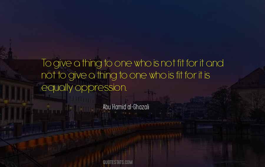 Abu Hamid Al-Ghazali Quotes #1278612