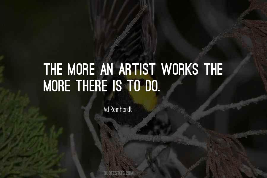 Ad Reinhardt Quotes #1503856