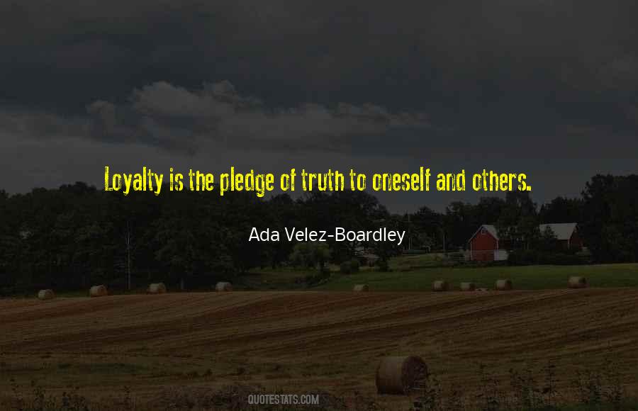 Ada Velez-Boardley Quotes #29075