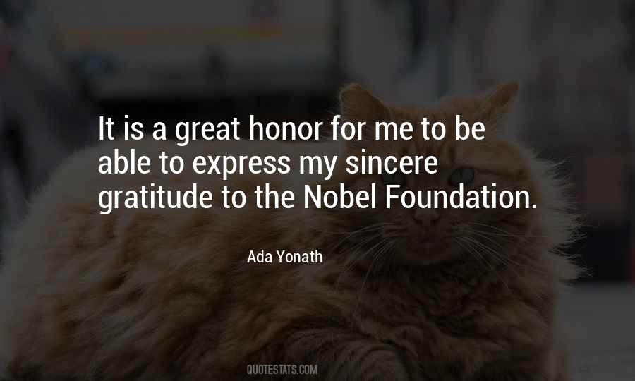 Ada Yonath Quotes #1199996