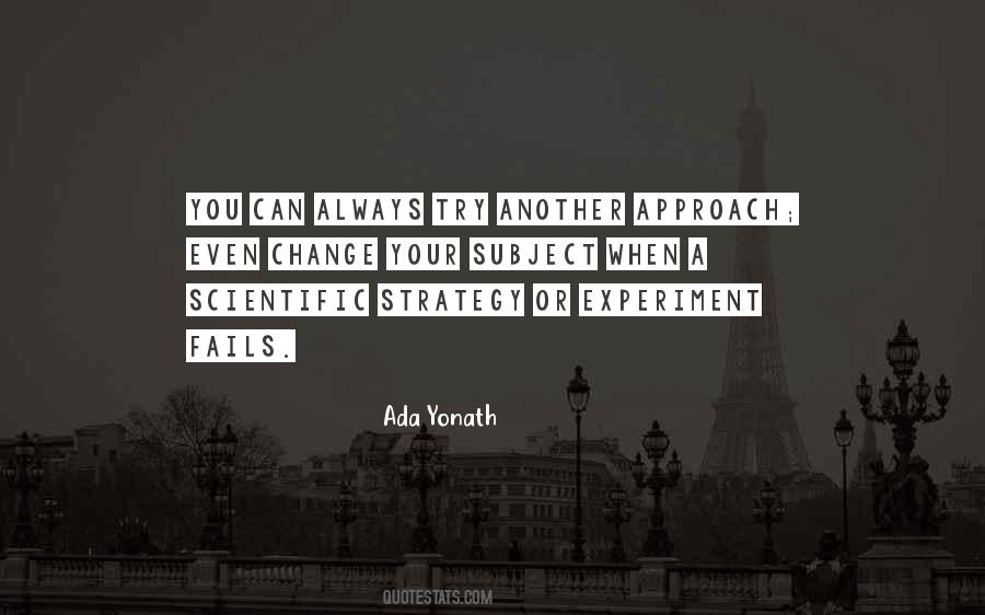 Ada Yonath Quotes #294582