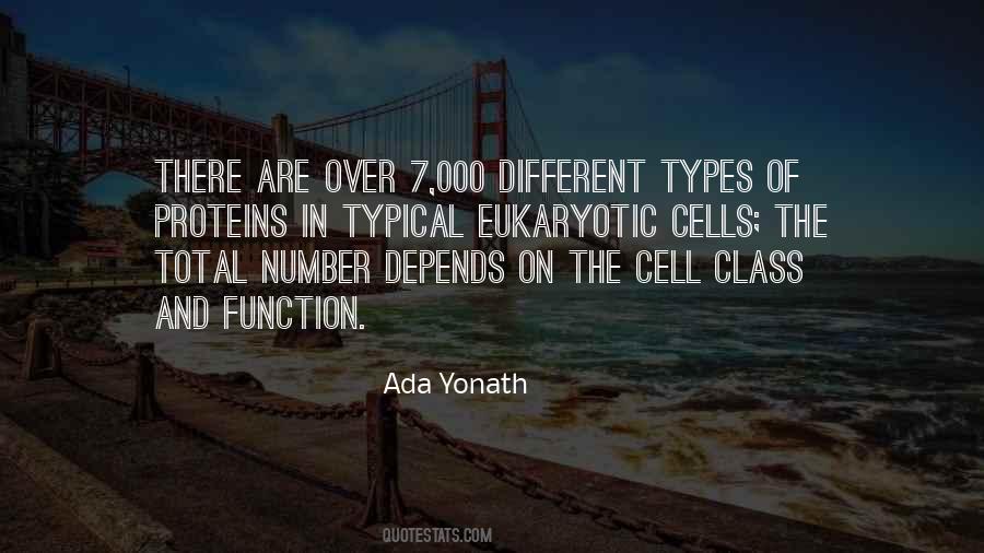 Ada Yonath Quotes #325688